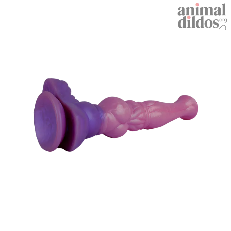 Apricot Skyhorse Silicone Dildo