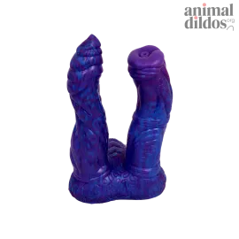 Blue Demon Hydra Dildo, Dual Pleasure