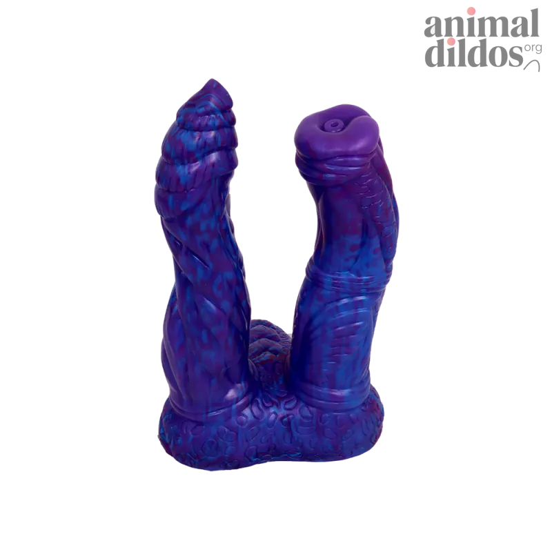 Blue Demon Hydra Dildo, Dual Pleasure