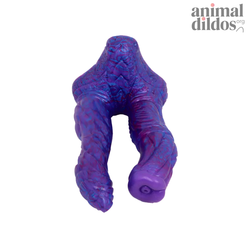 Blue Demon Hydra Dildo, Dual Pleasure