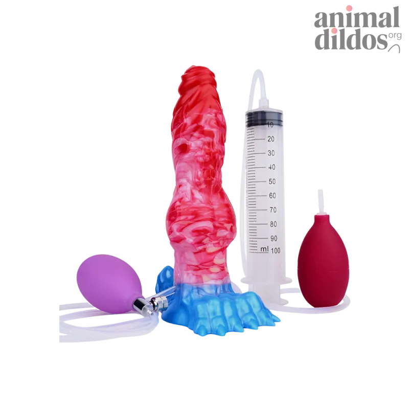 Dragon Fire Squirting Magic Dildo