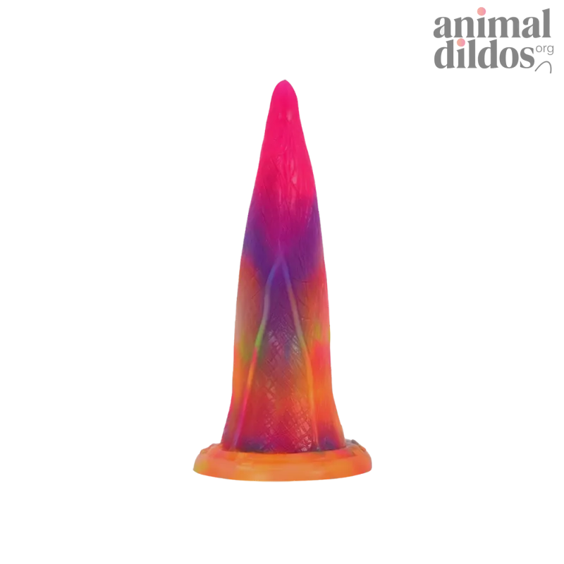 Luminous Rainbow Tentacle Dildo