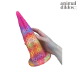 Luminous Rainbow Tentacle Dildo