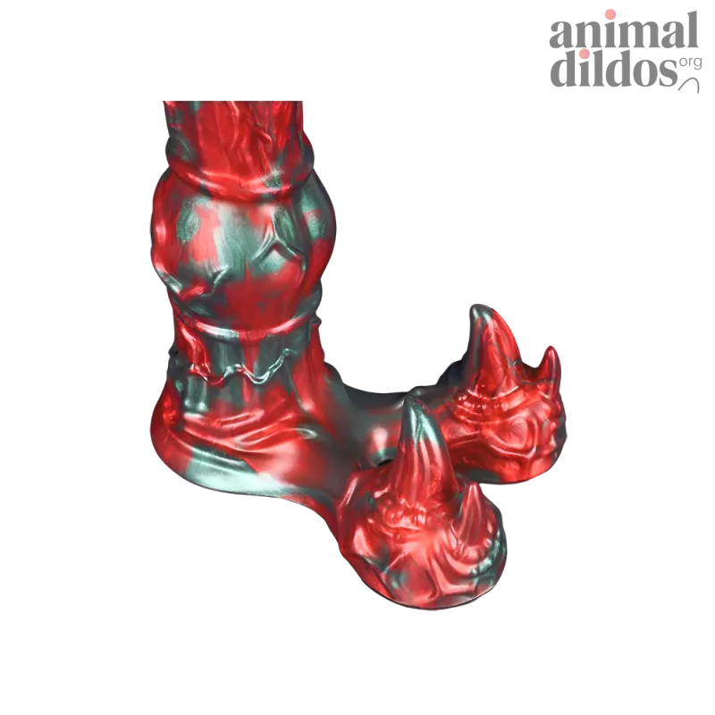 Mortime Red Devils Dildo, Black & Red