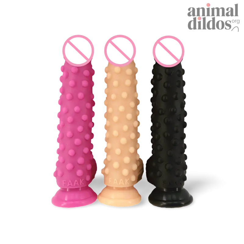 Silicone Peaks Sensation Dildo