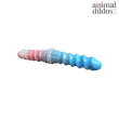 Silicone Spiral Pattern Macaron Dildo