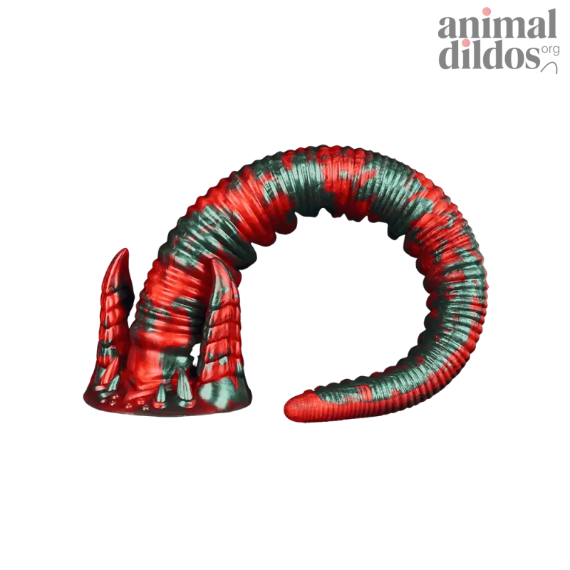 Textured Joseph Tentacle, Hellfire Red